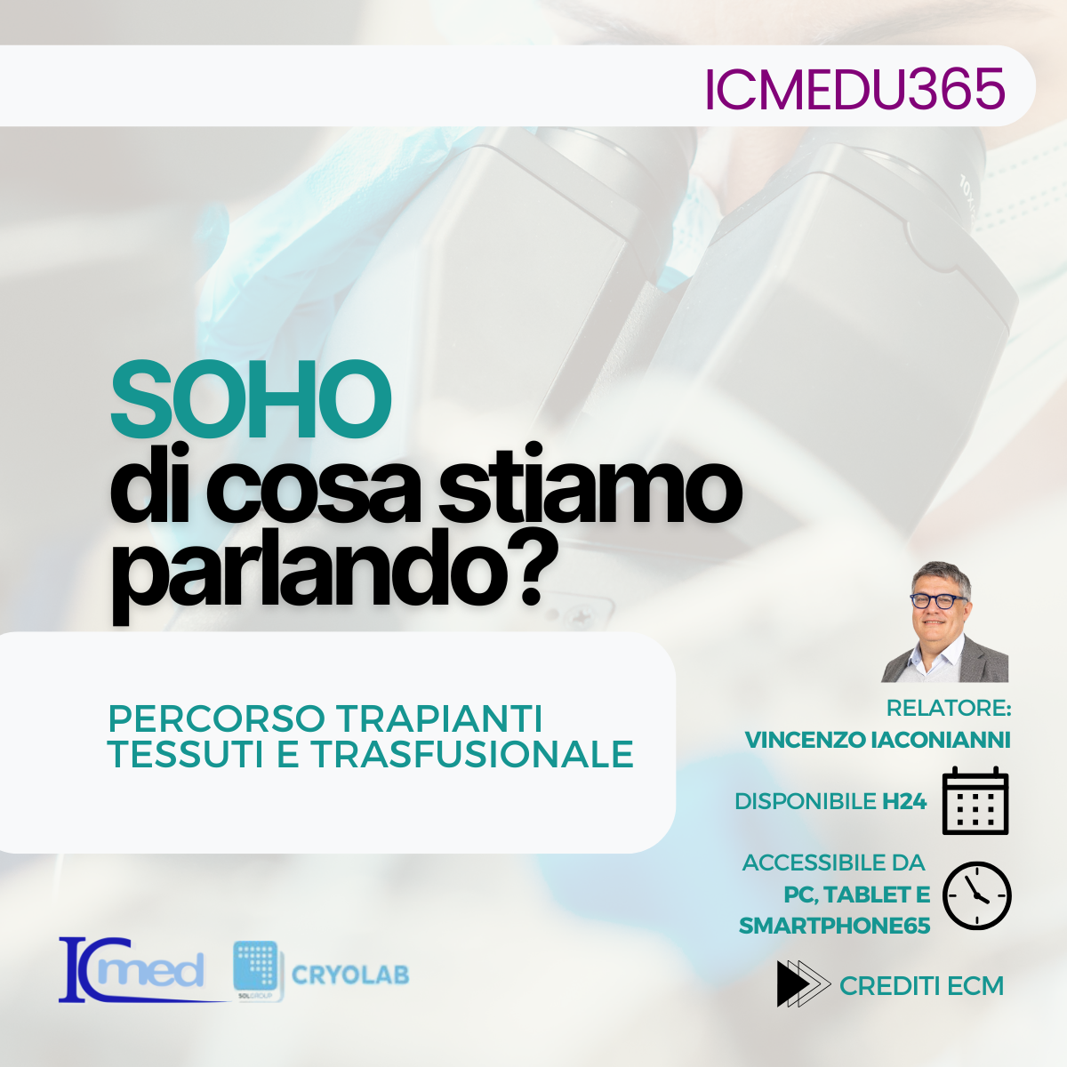 ID 7158-457095 Il nuovo Regolamento (UE) 2024/1938 sui requisiti di qualità e sicurezza per le sostanze di origine umana (SoHO) destinate all'applicazione sugli esseri umani