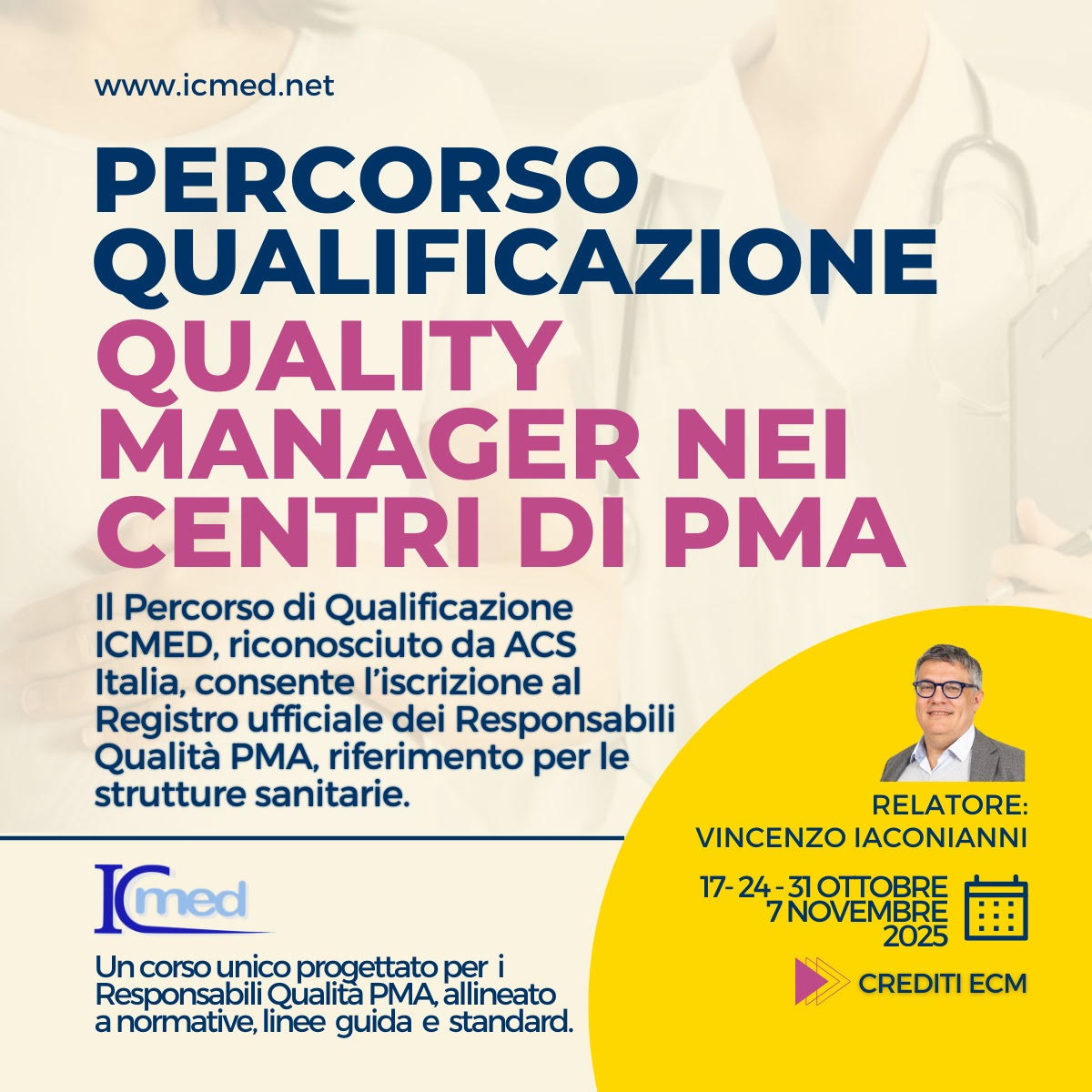 ID 7158-462790 QUALITY MANAGER IN UN CENTRO DI PROCREAZIONE MEDICALMENTE ASSISTITA