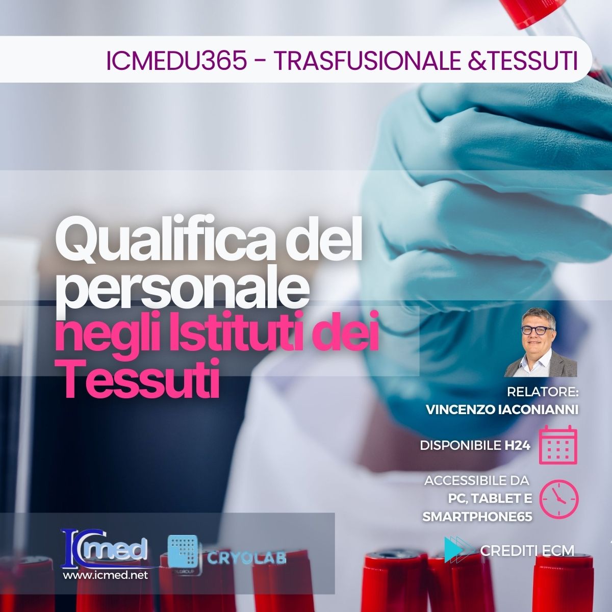 La qualifica del personale negli Istituti dei Tessuti
